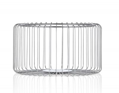 Estra Stainless Steel Basket Ø 30 cm Blomus SINGLE PIECES